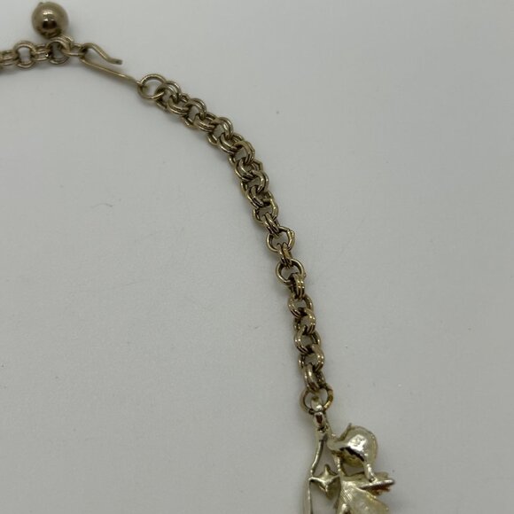 Vintage Judy Lee Gold Tone Necklace Leaf Design Faux Pearls Rhinestones Elegant - Picture 16 of 16